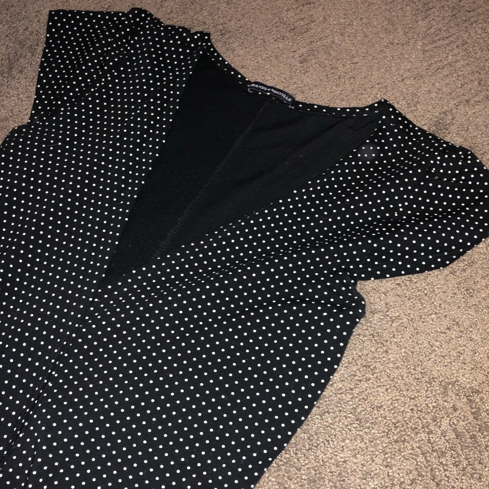 Brandy Melville polka dot wrap dress